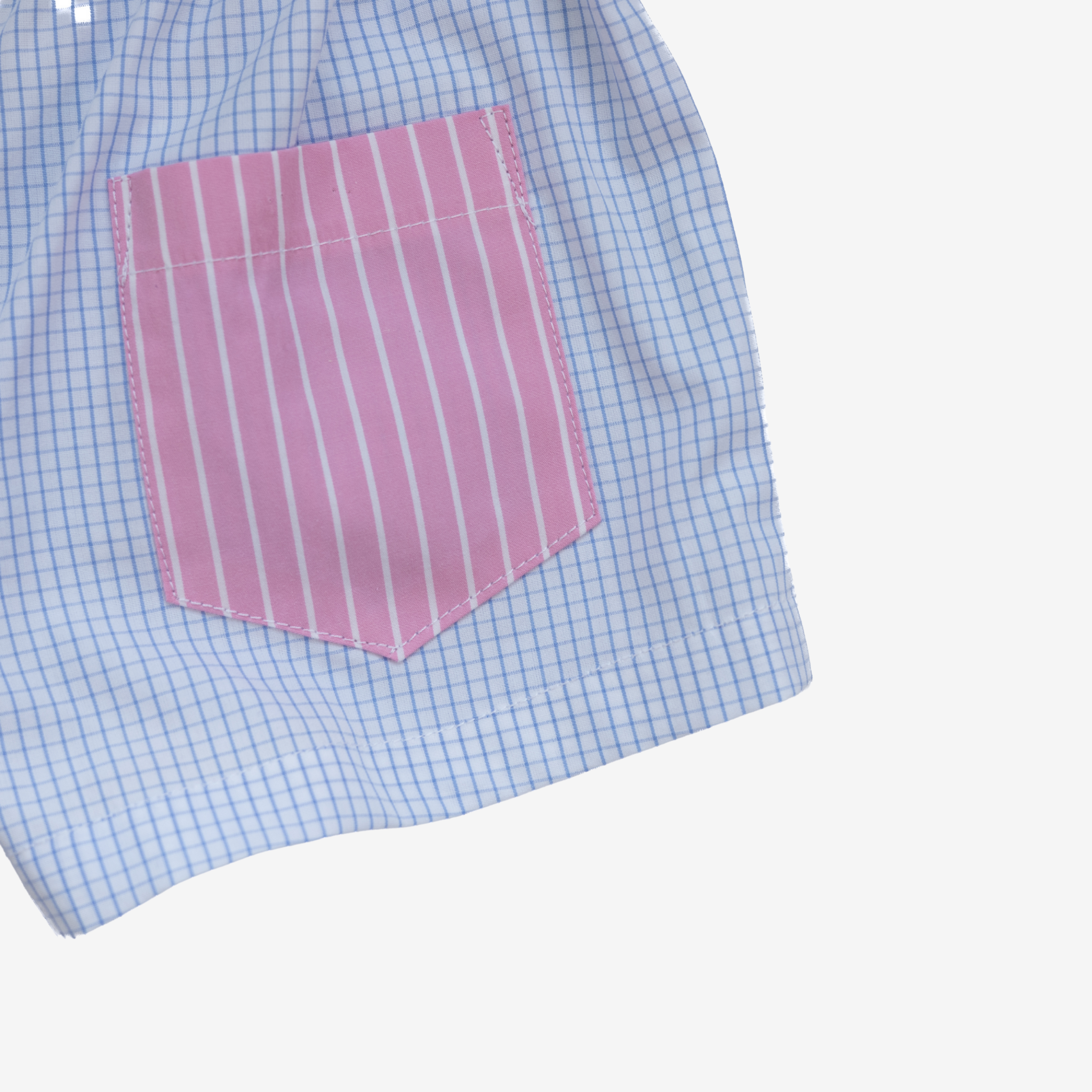 Shorts | Blue & Pink | 1-2Y