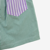 Shorts | Green & Lila | 7-8Y
