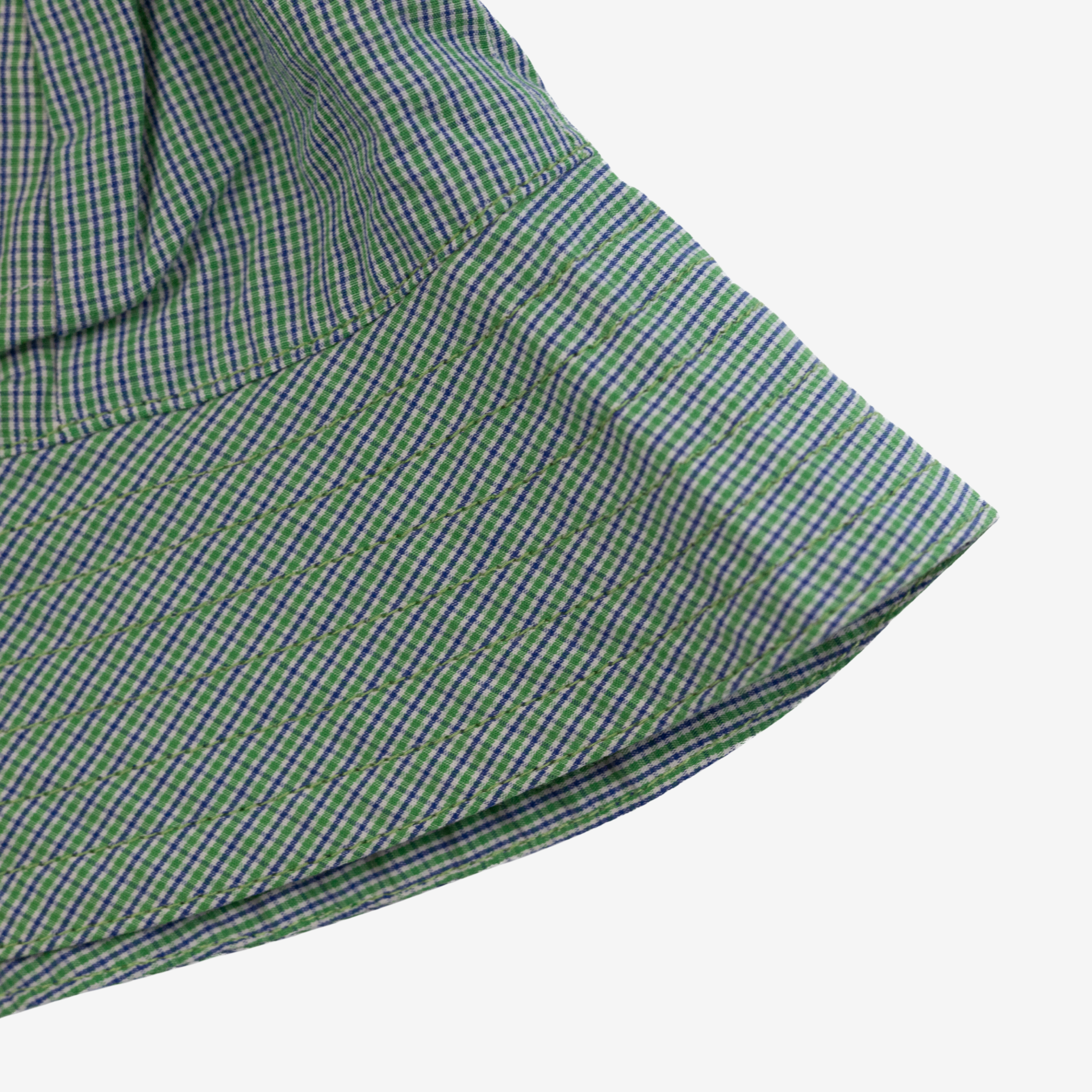 Bucket Hat | Green Checks | 1-4Y