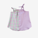 Strap Dress | Green & Pink | 1-2Y