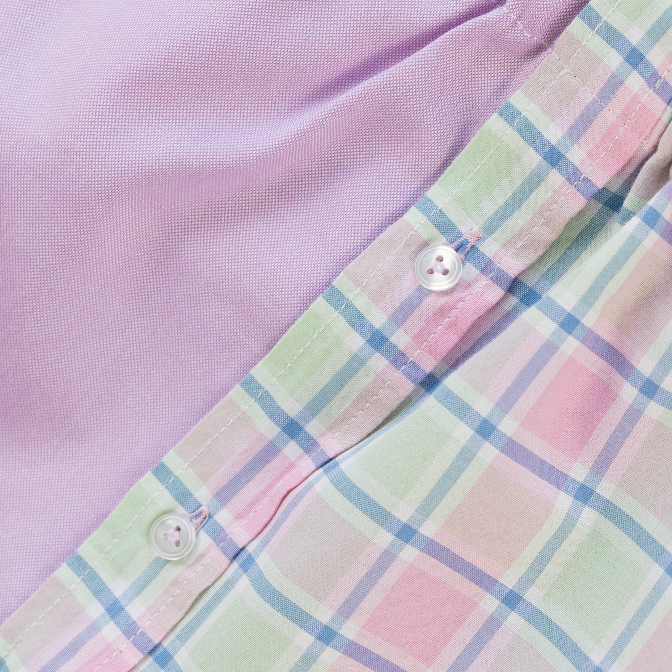 Strap Dress | Green & Pink | 1-2Y