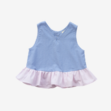 Top | Blue & Pink | 3-4Y