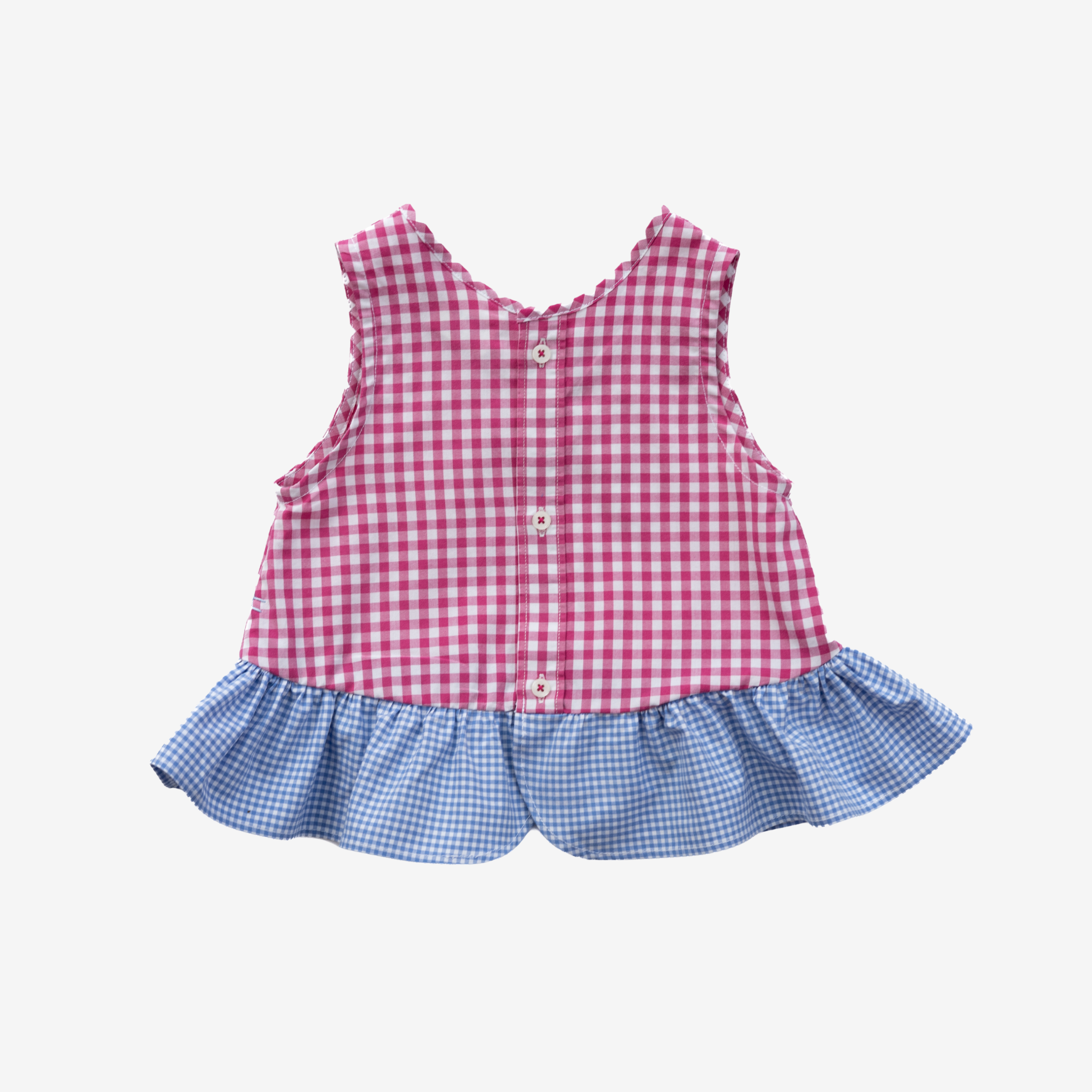 Top | Pink & Blue | 3-4Y