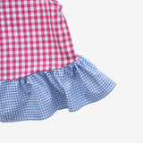 Top | Pink & Blue | 3-4Y