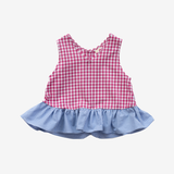 Top | Pink & Blue | 3-4Y