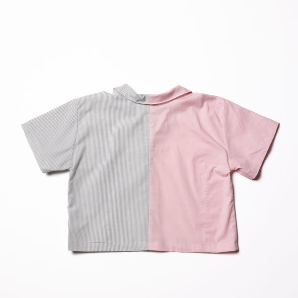 Shirt | Beige & Pink - Little Boomerang