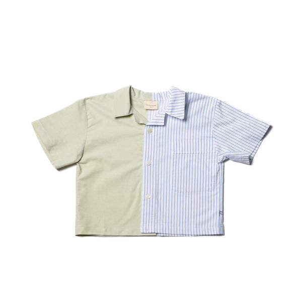 Shirt | Green & Blue - Little Boomerang