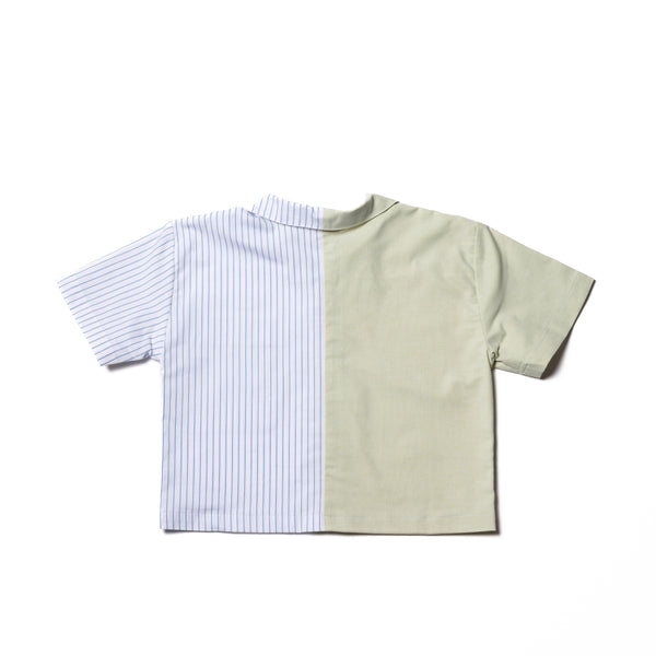 Shirt | Green & Blue - Little Boomerang