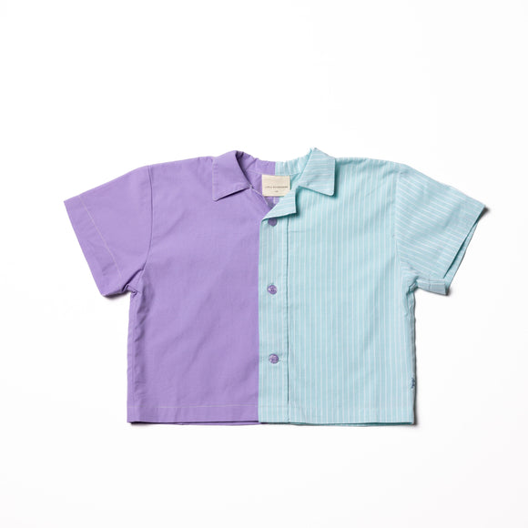 Shirt | Purple & Mint - Little Boomerang
