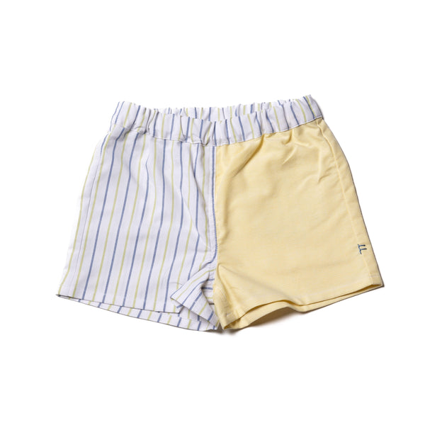 Shorts | Yellow & White - Little Boomerang