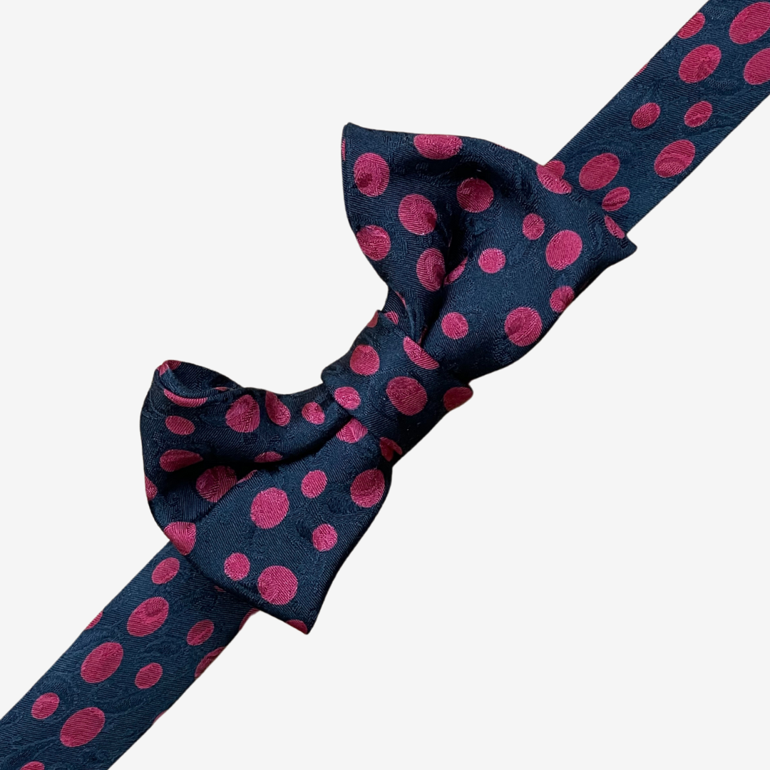 Bow Tie | Red Dots | 4-8Y
