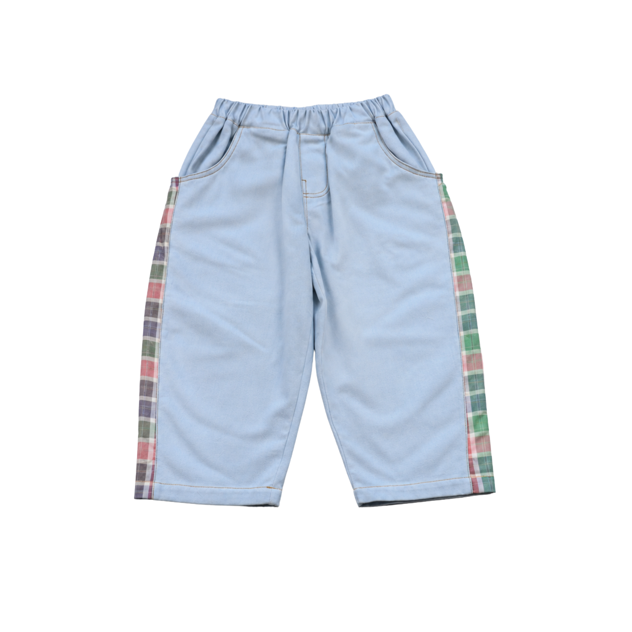 Jeans | Multicolor Checks | 2-3Y