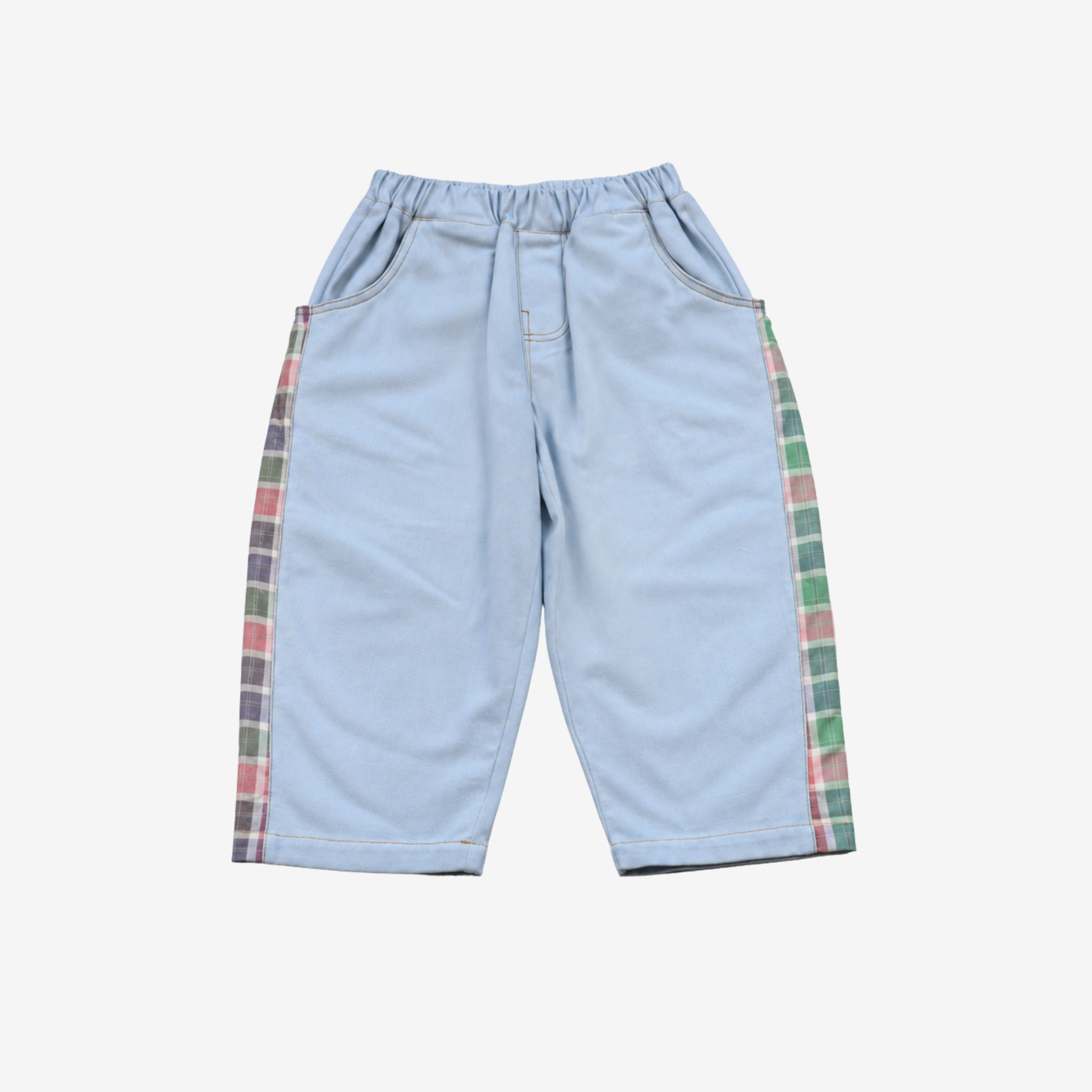 Jeans | Multicolor Checks | 2-3Y