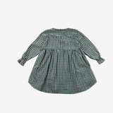 Sleeve Dress | Green Checks | 5-6Y