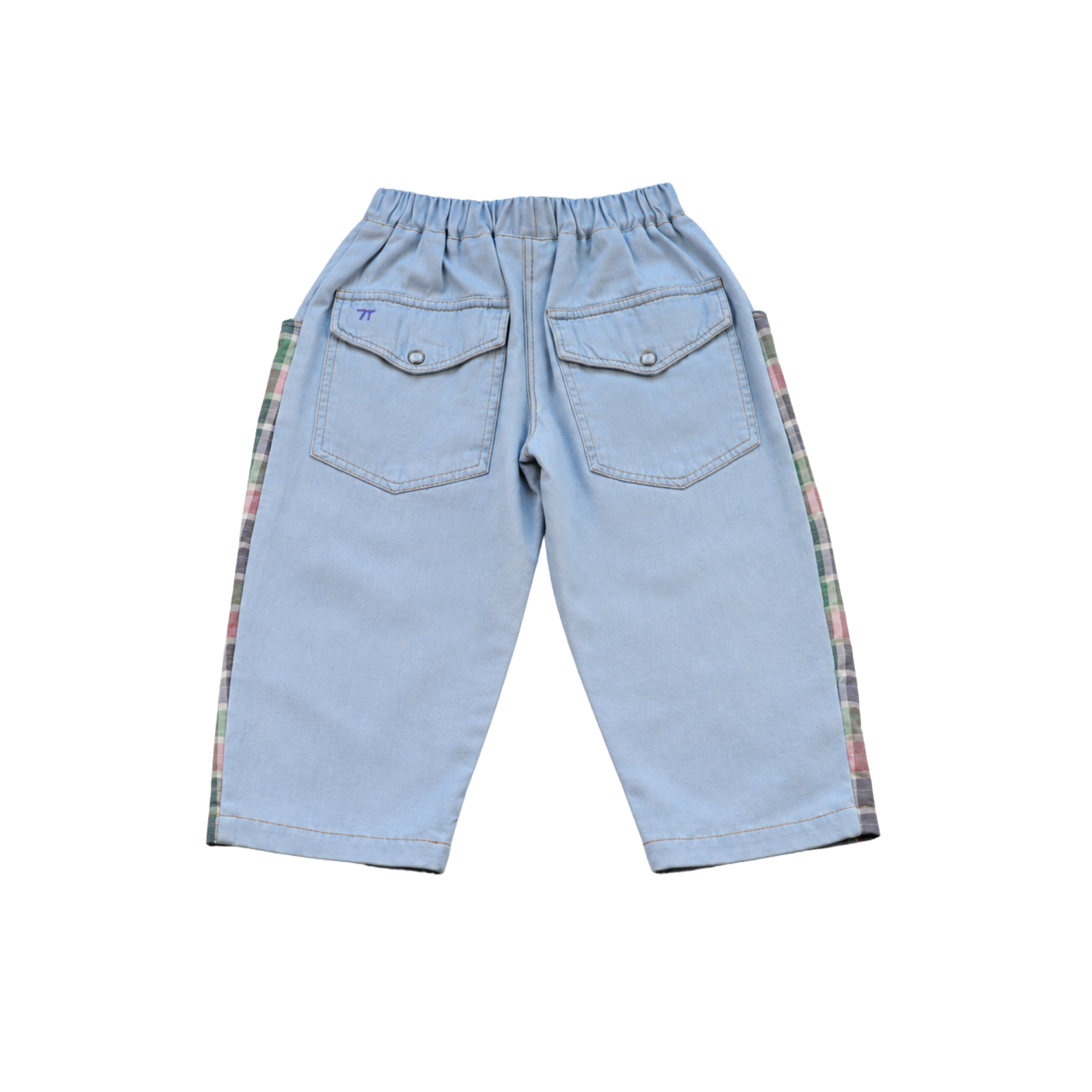 Jeans | Multicolor Checks | 2-3Y