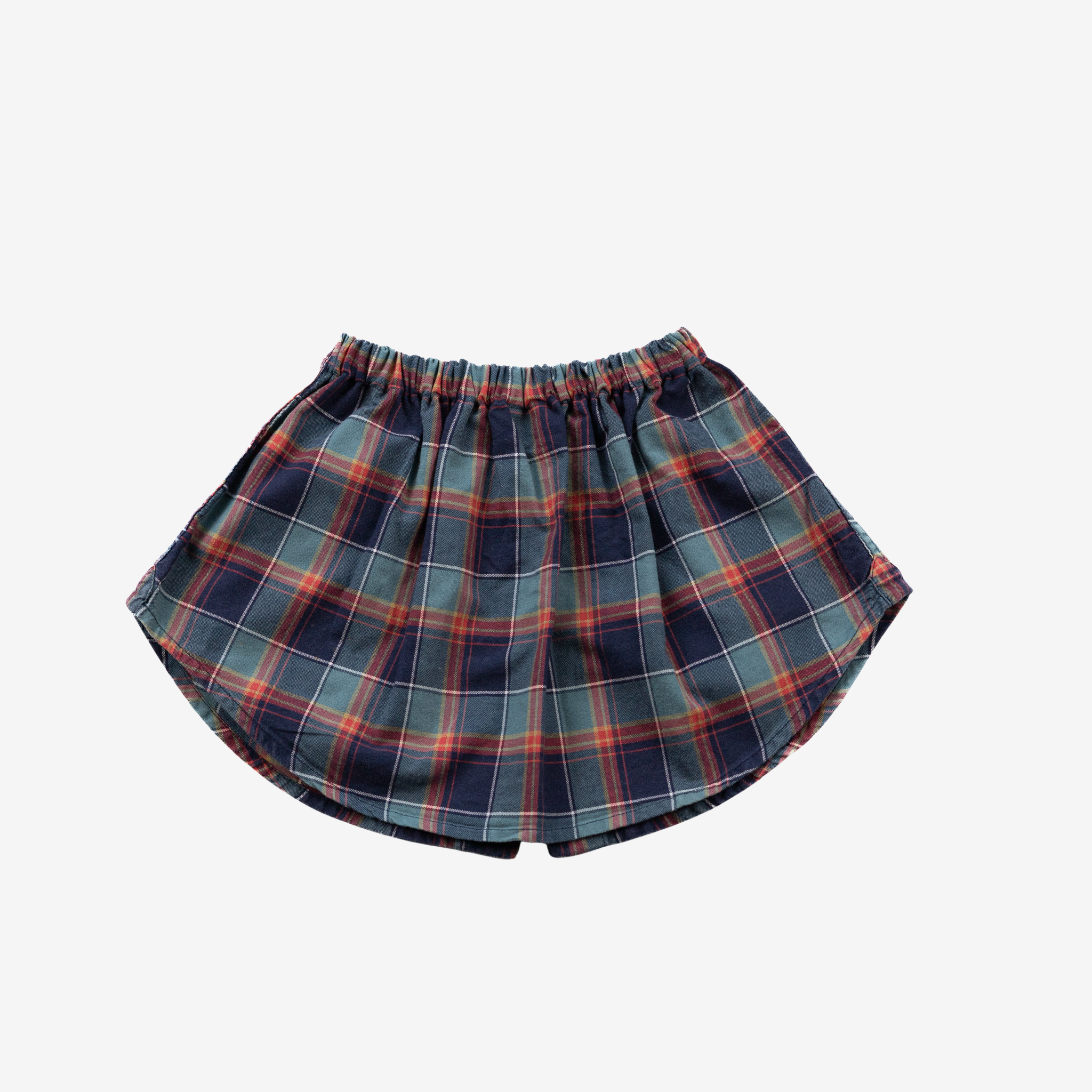 Skirt | Green Checks | 1-2Y