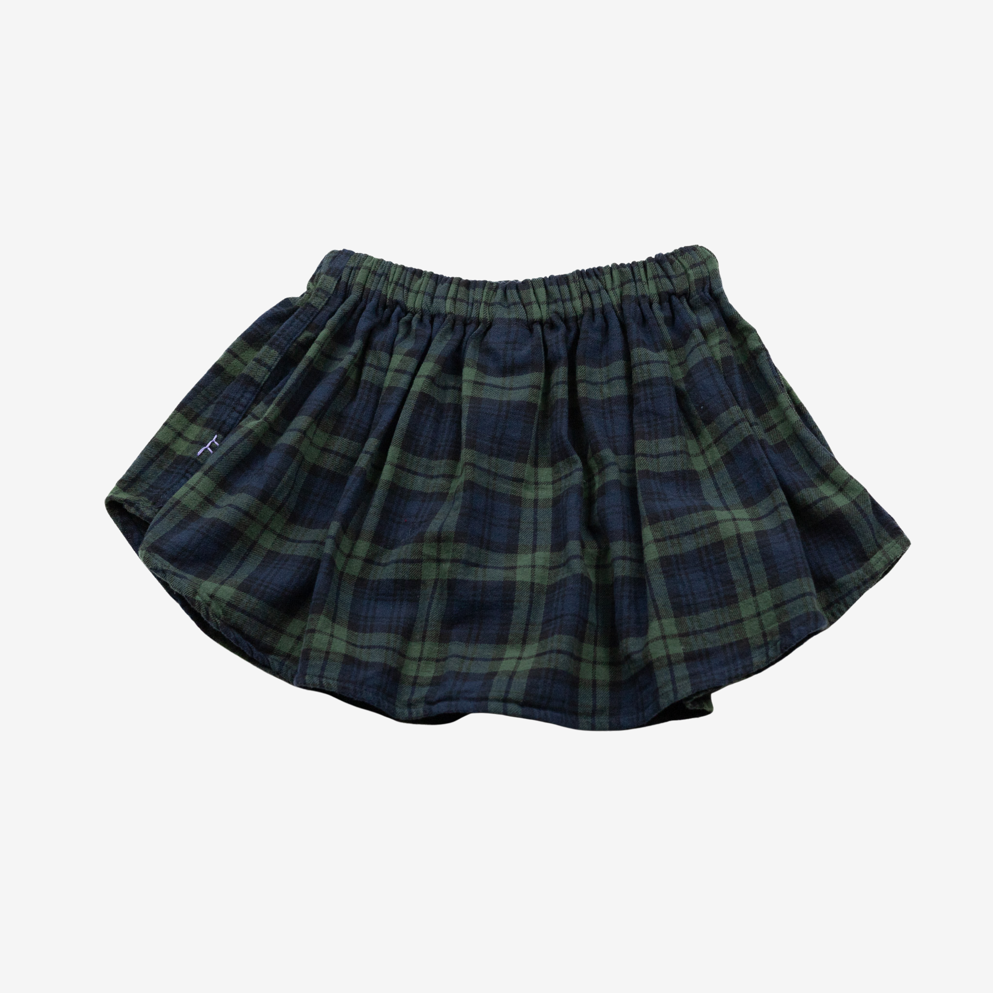 Skirt | Blue Checks | 2-3Y