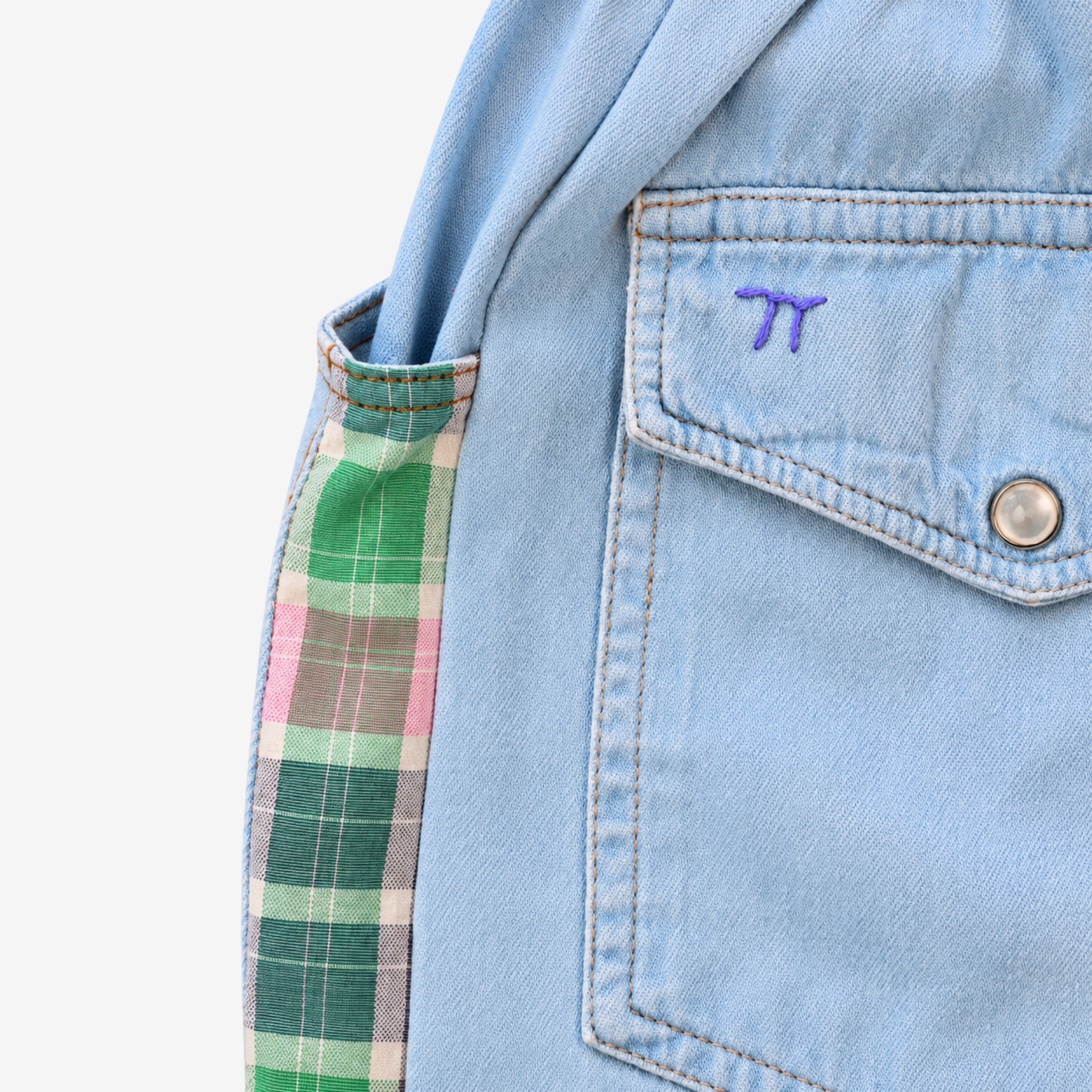 Jeans | Multicolor Checks | 2-3Y