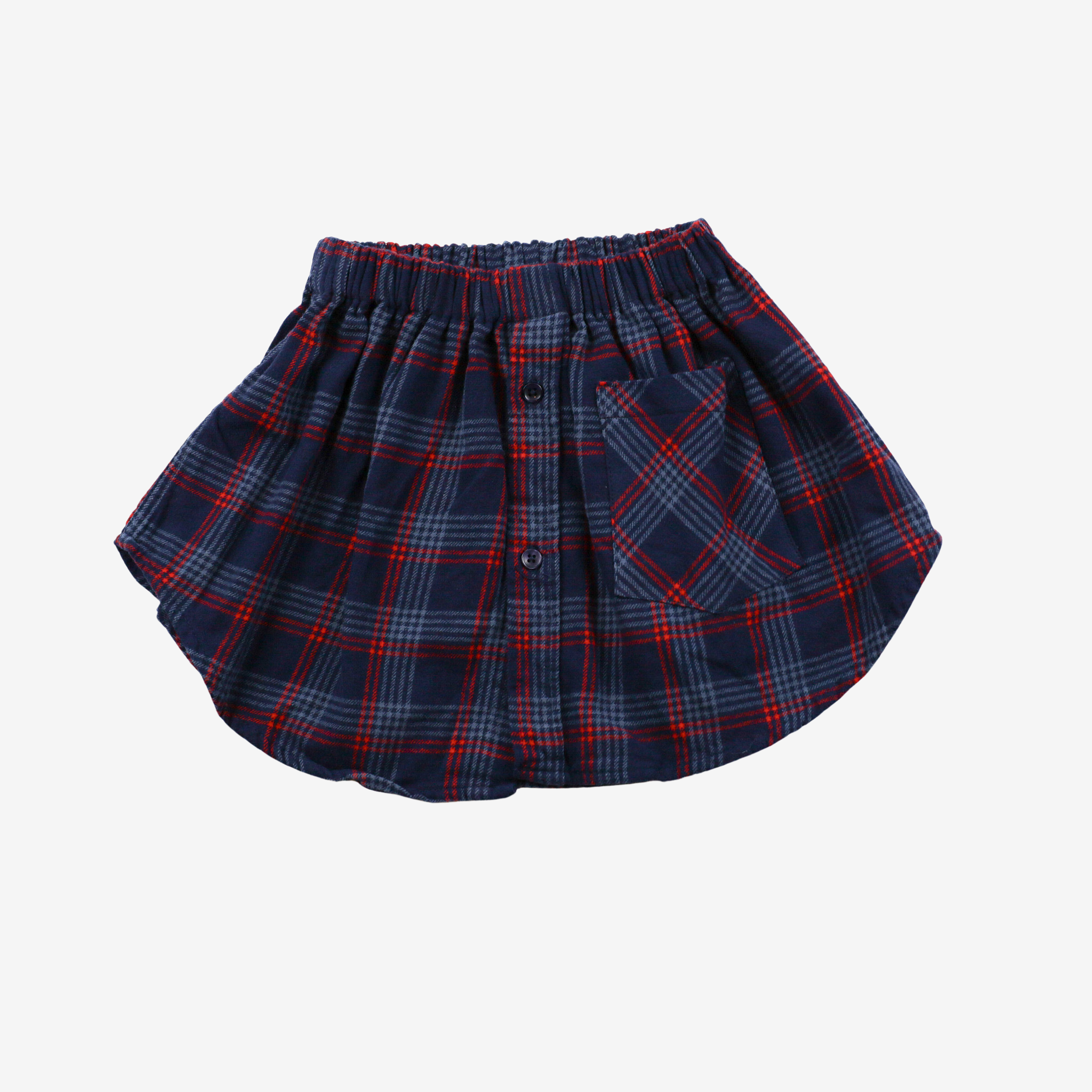 Skirt | Blue Checks | 2-3Y