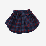 Skirt | Blue Checks | 2-3Y