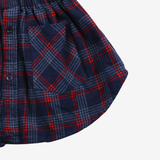 Skirt | Blue Checks | 2-3Y