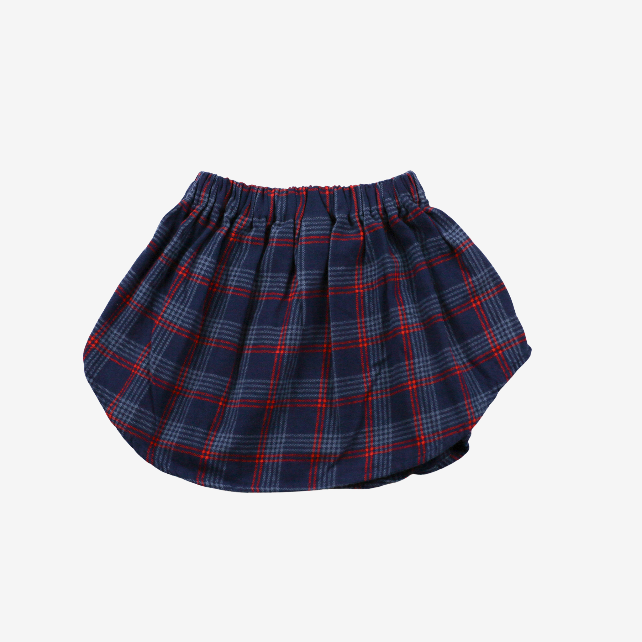 Skirt | Blue Checks | 2-3Y