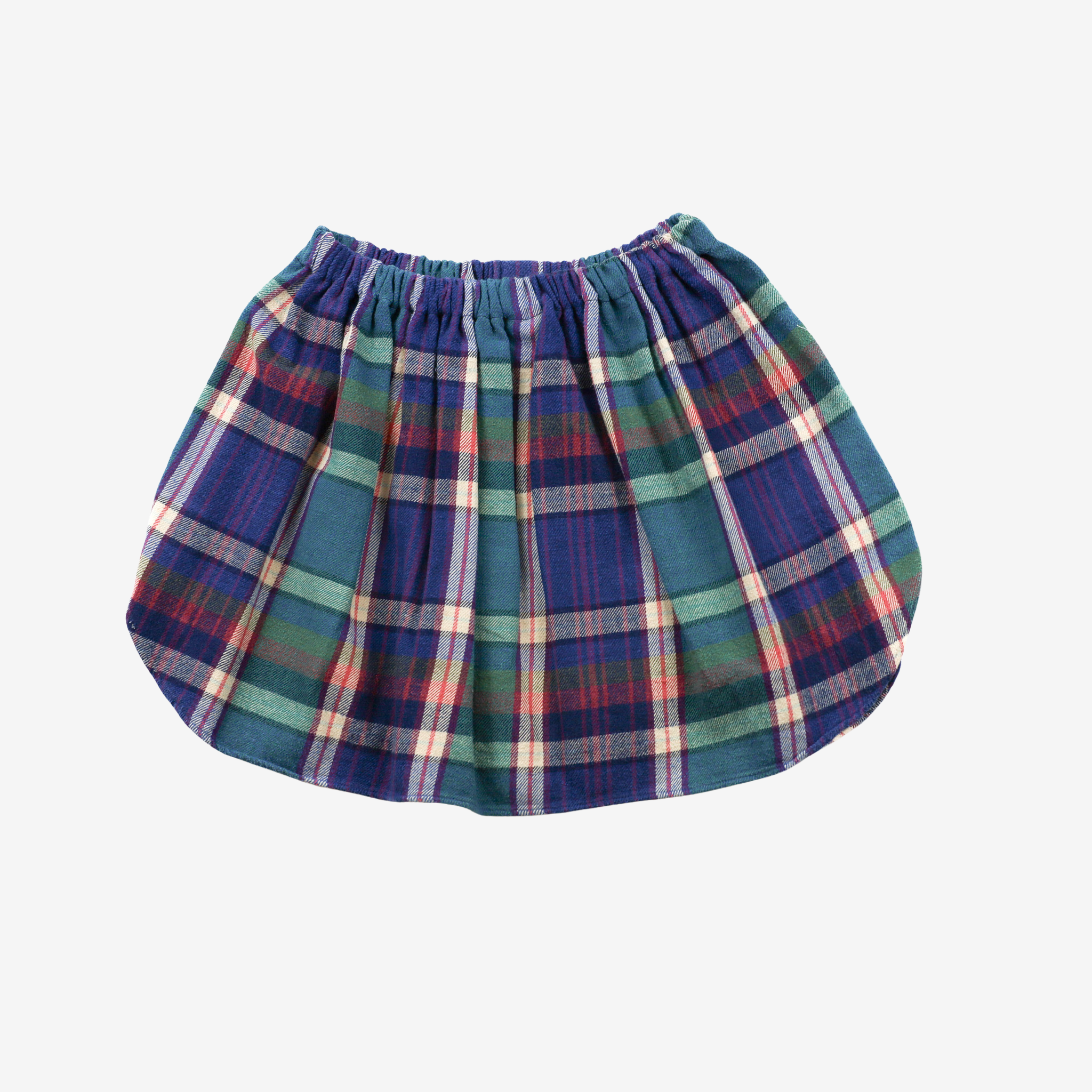 Skirt | Purple Checks | 5-6Y