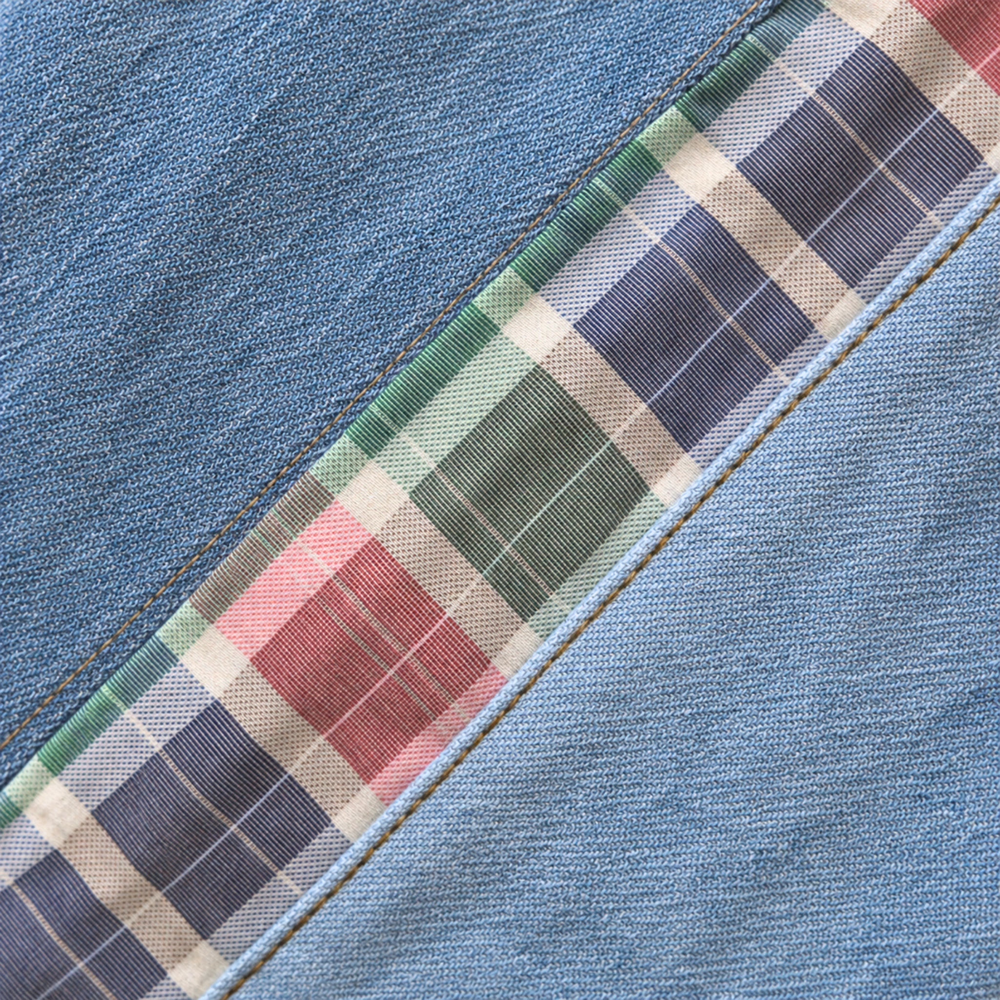 Jeans | Multicolor Checks | 2-3Y