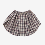Skirt | Burgundy Checks | 7-8Y