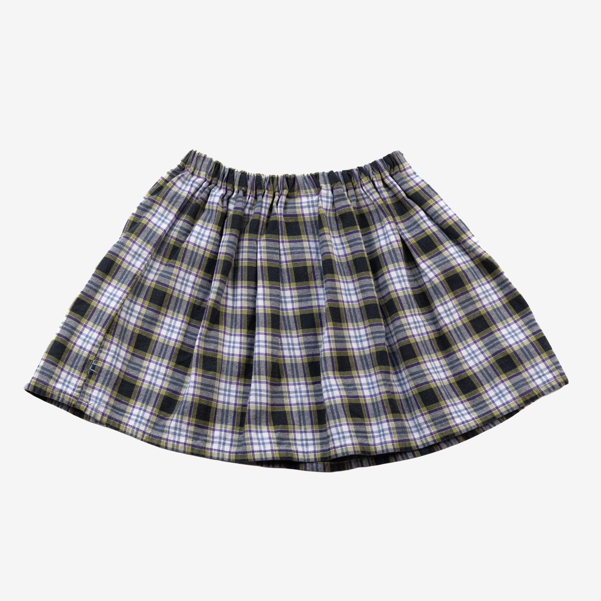 Skirt | Purple Checks | 5-6Y
