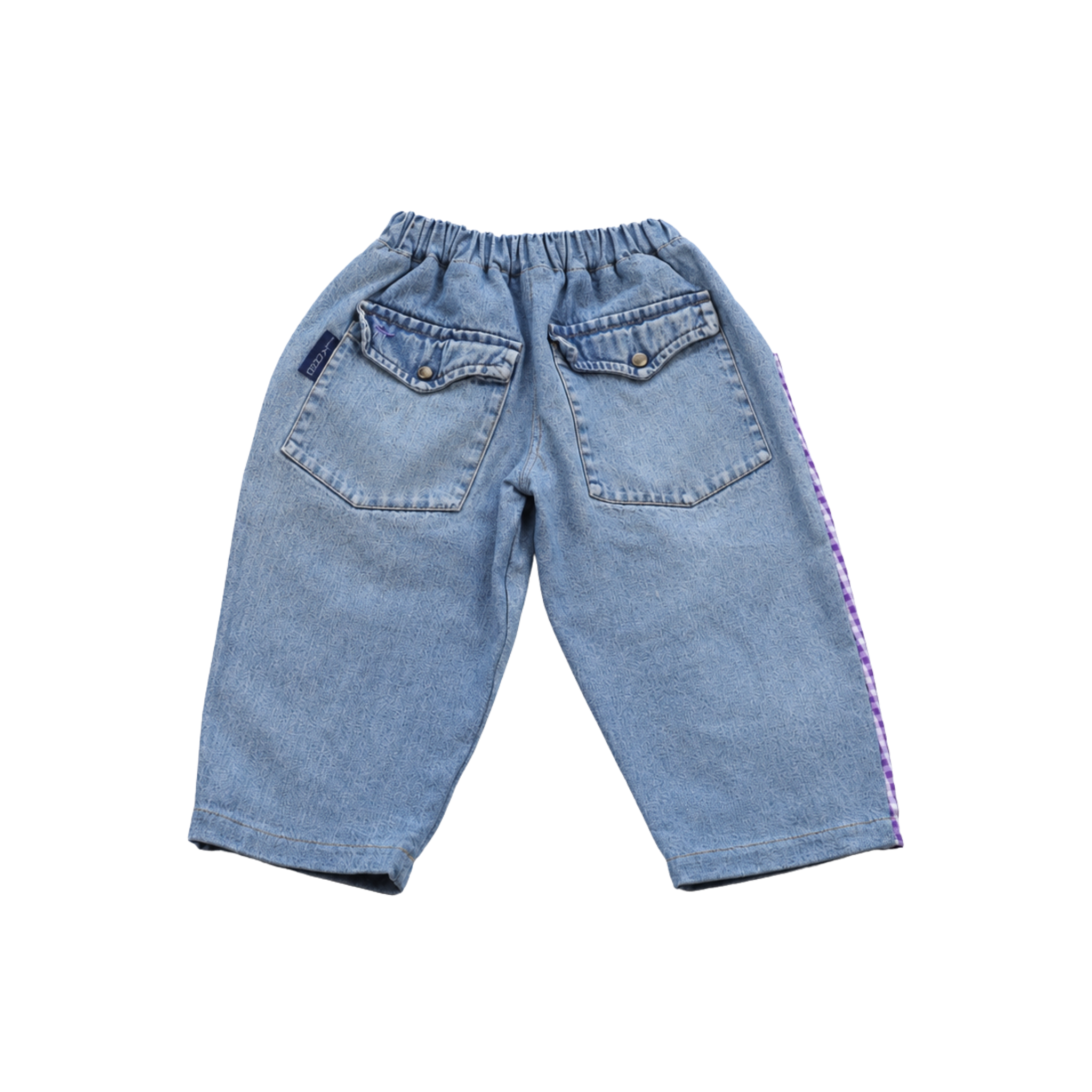 Jeans | Lila Checks | 1-2Y