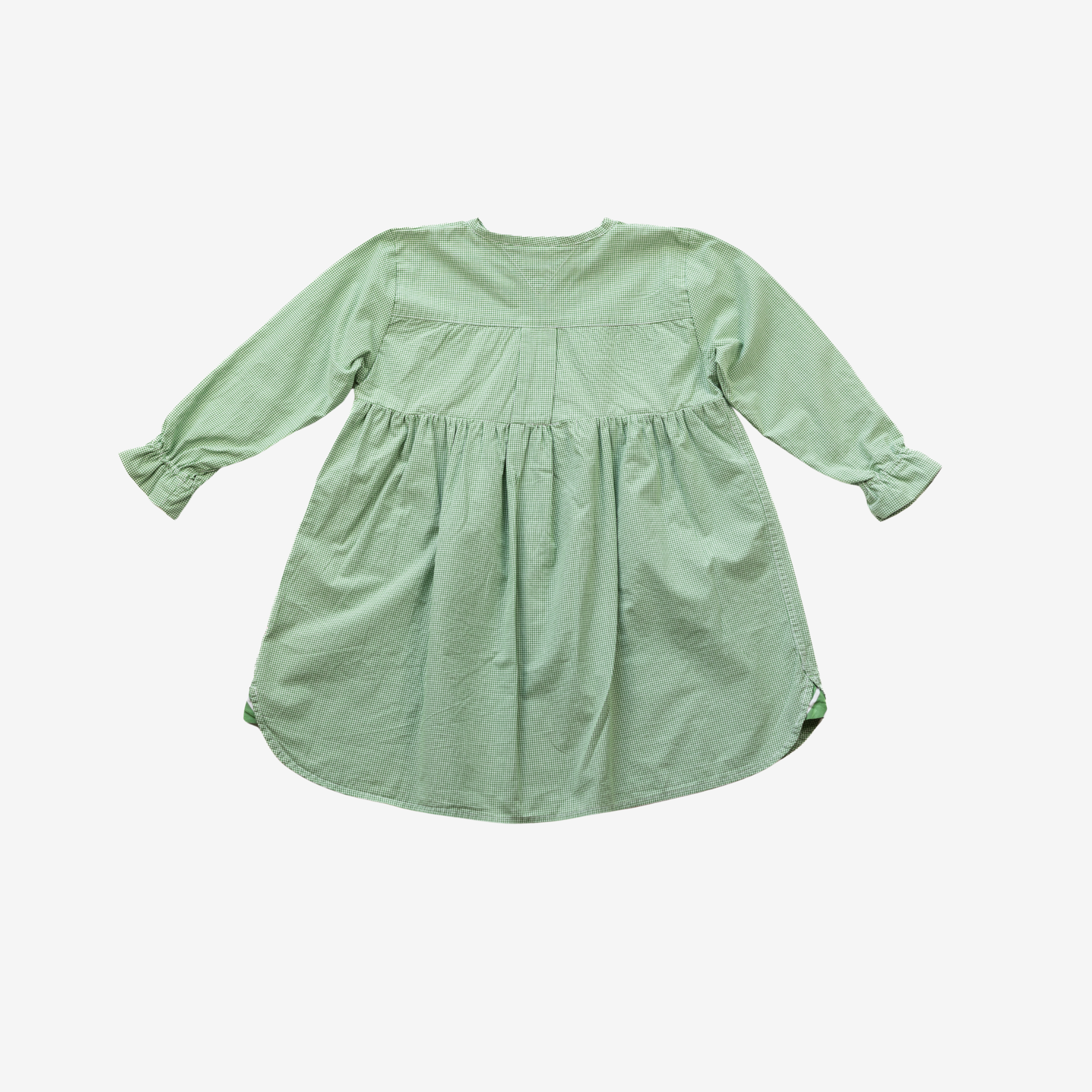 Sleeve Dress | Green | 5-6Y