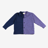 Sleeve Shirt | Blue & Purple | 1-2Y