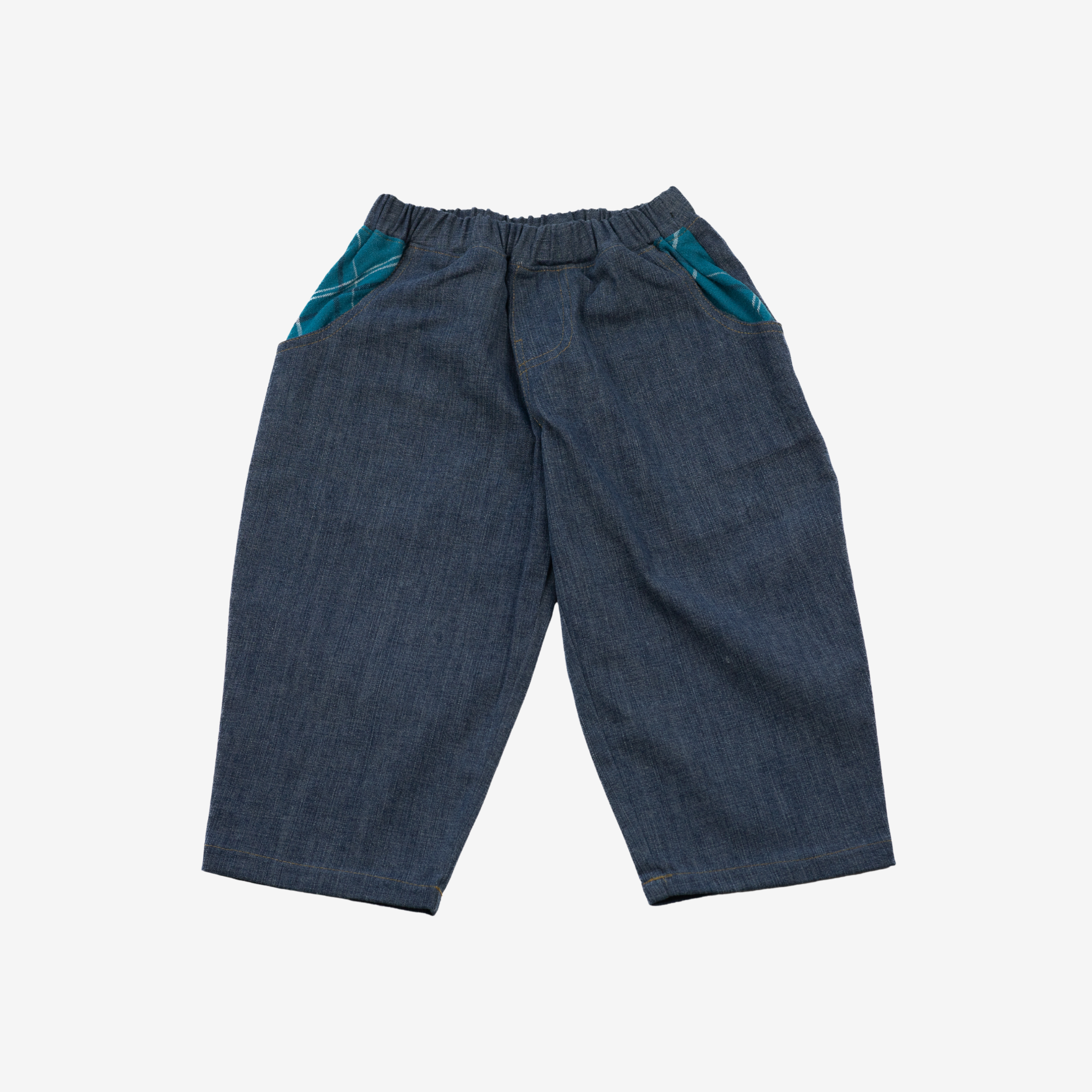 Jeans | Green Checks | 1-2Y