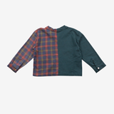 Sleeve Shirt | Green & Red | 3-4Y