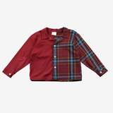Sleeve Shirt | Red & Red | 5-6Y