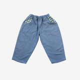 Jeans | Green Checks | 2-3Y
