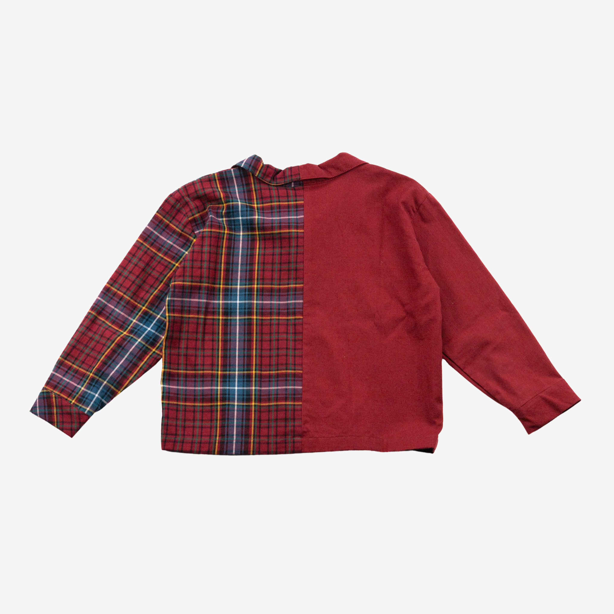 Sleeve Shirt | Red & Red | 5-6Y