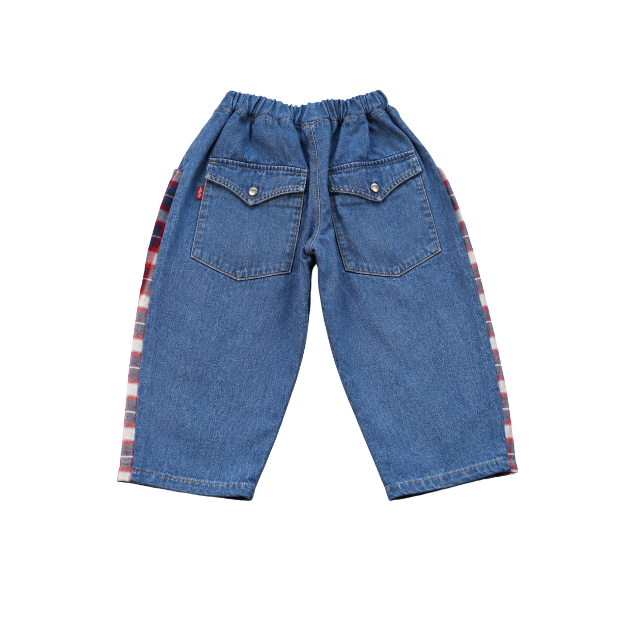 Jeans | Red Checks | 2-3Y