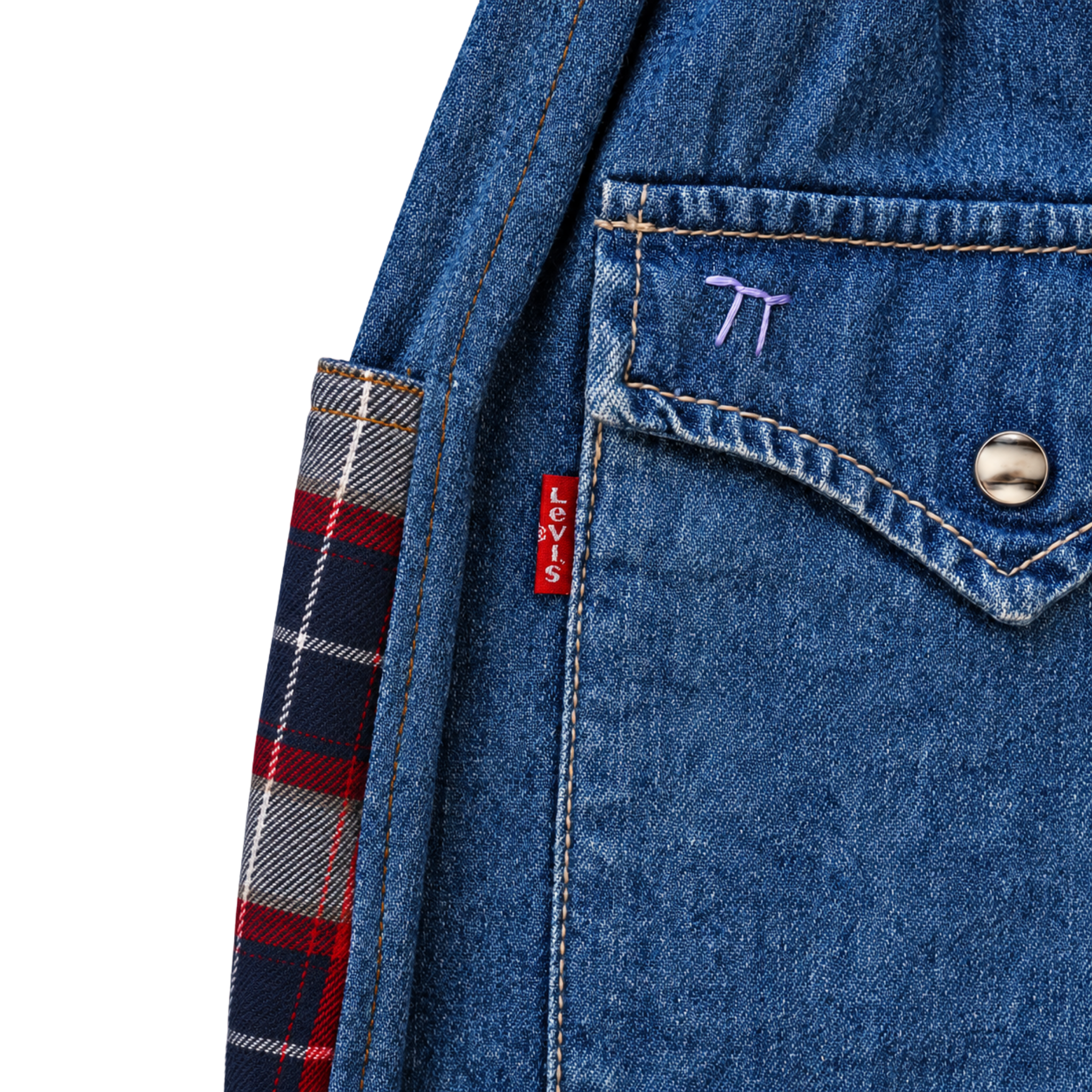 Jeans | Red Checks | 2-3Y