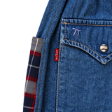 Jeans | Red Checks | 2-3Y