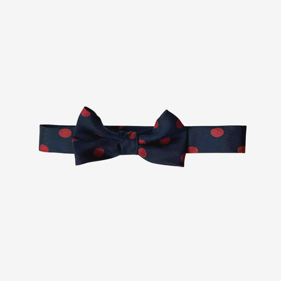Bow Tie | Red Dots | 0-4Y