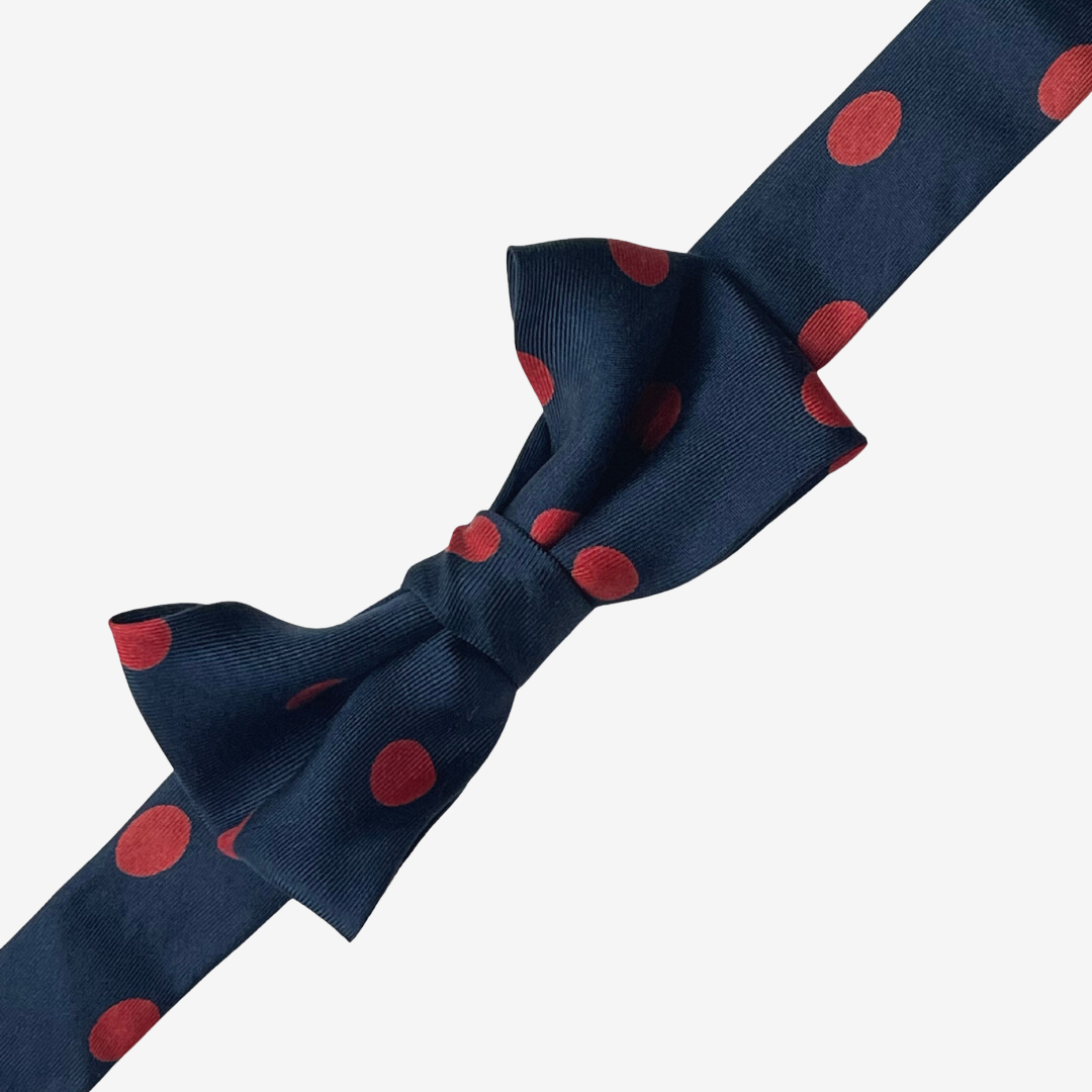Bow Tie | Red Dots | 0-4Y