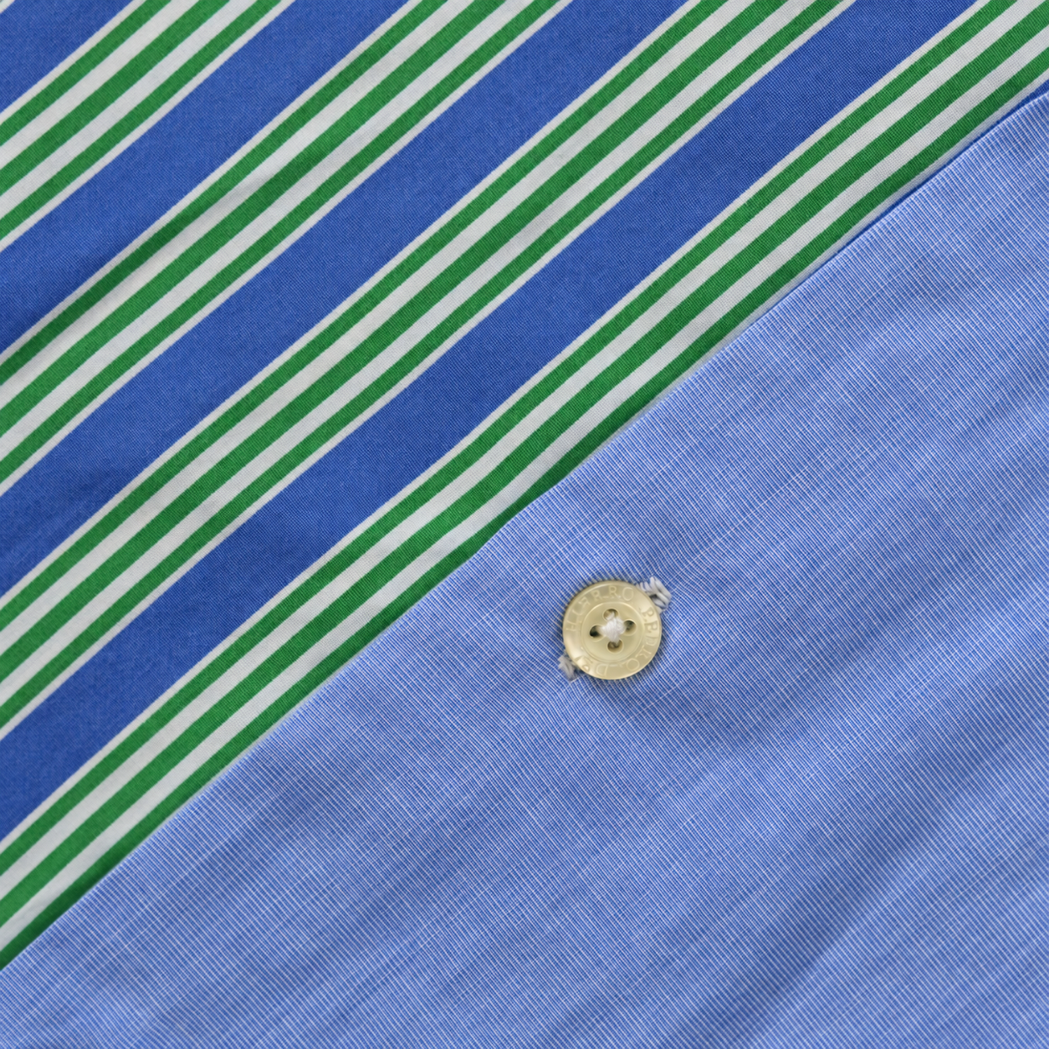 Shirt | Green & Blue | 1-2Y