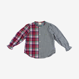 Blouse | Red & Green | 5-6Y