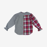 Blouse | Red & Green | 5-6Y