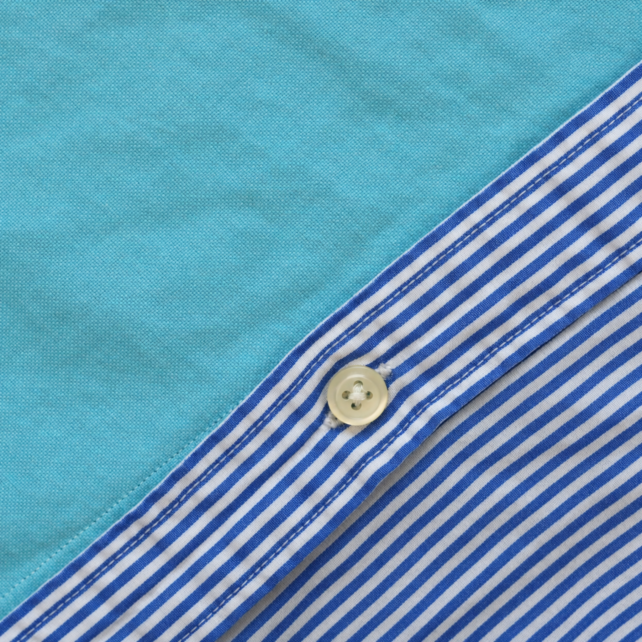 Shirt | Aqua & Blue | 3-4Y