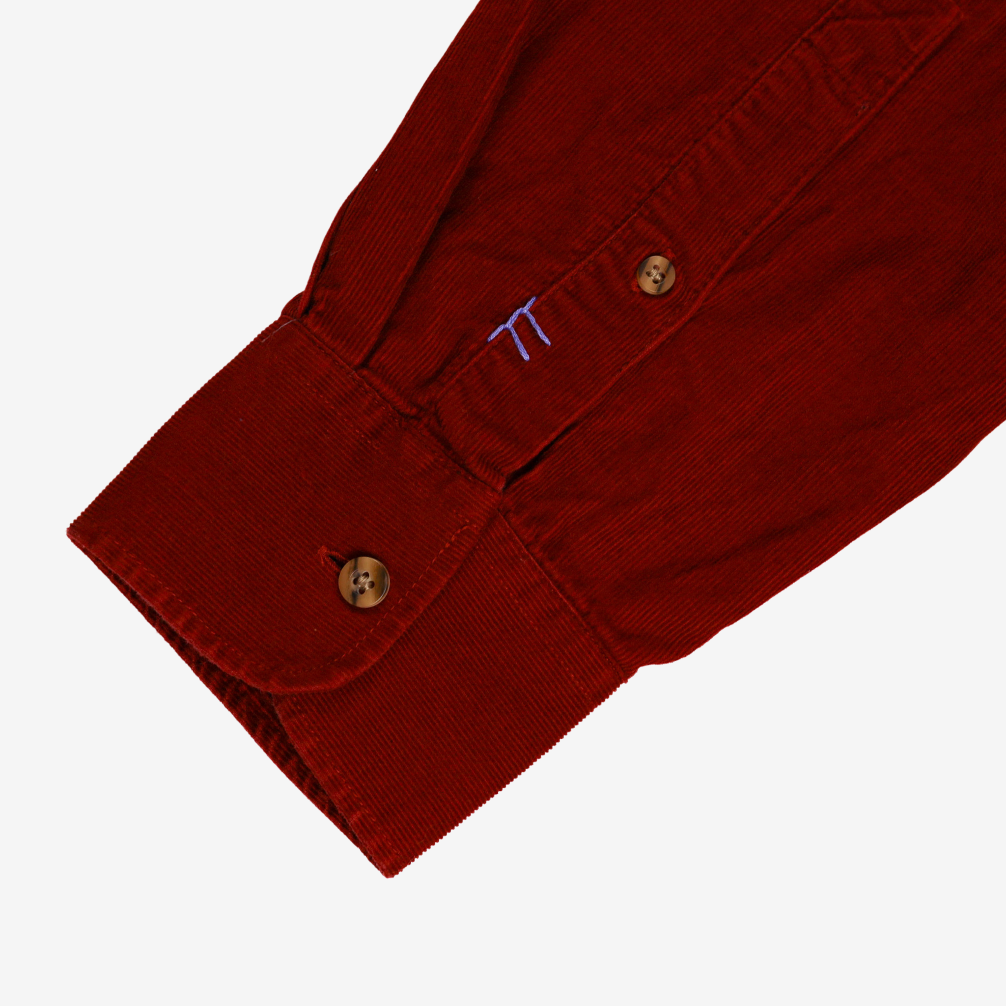 Cuff Pants | Red Corduroy | 1-2Y