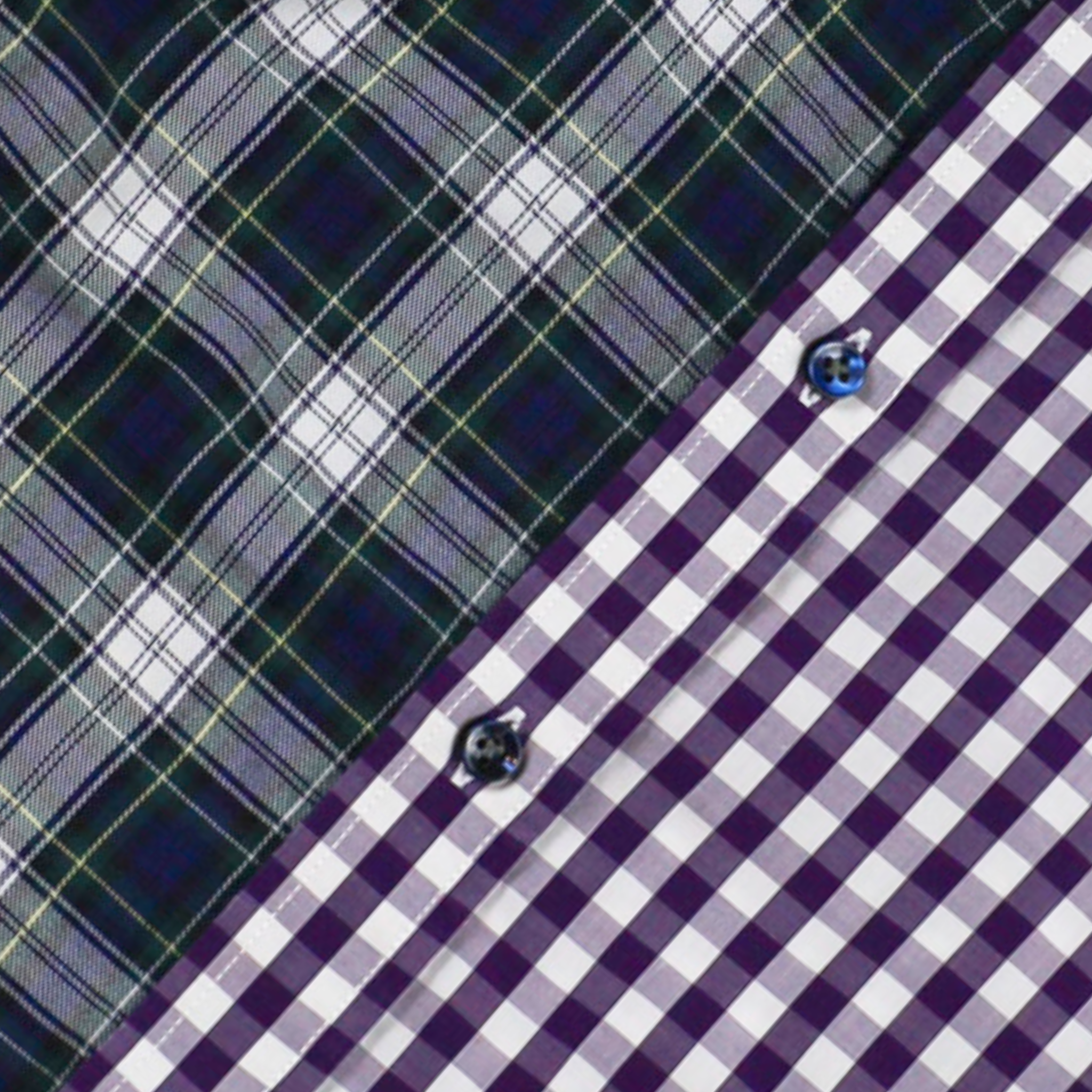 Blouse | Purple & Green | 1-2Y