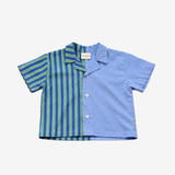 Shirt | Green & Blue | 1-2Y